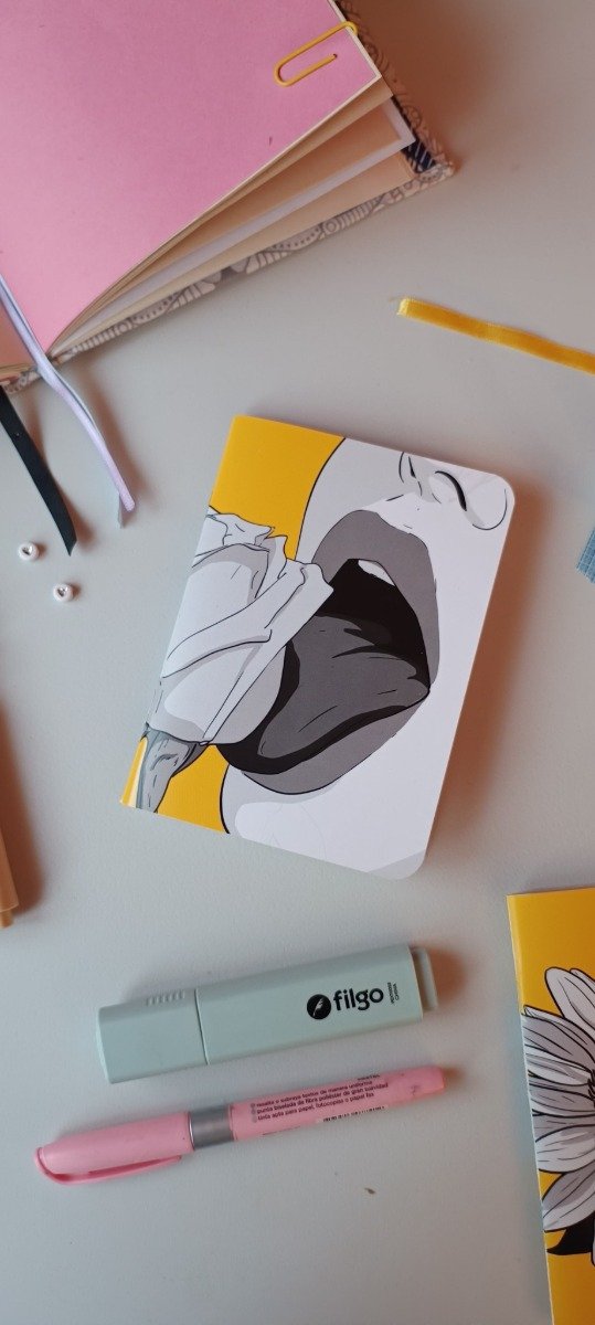 Producto - Cuaderno A6 amarillo