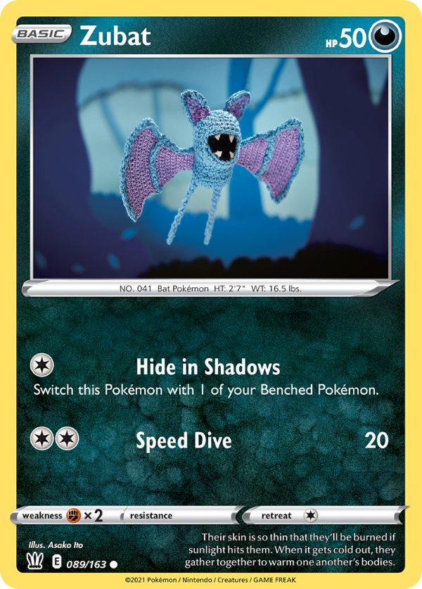Producto - Zubat - 089/163 - Battle Styles