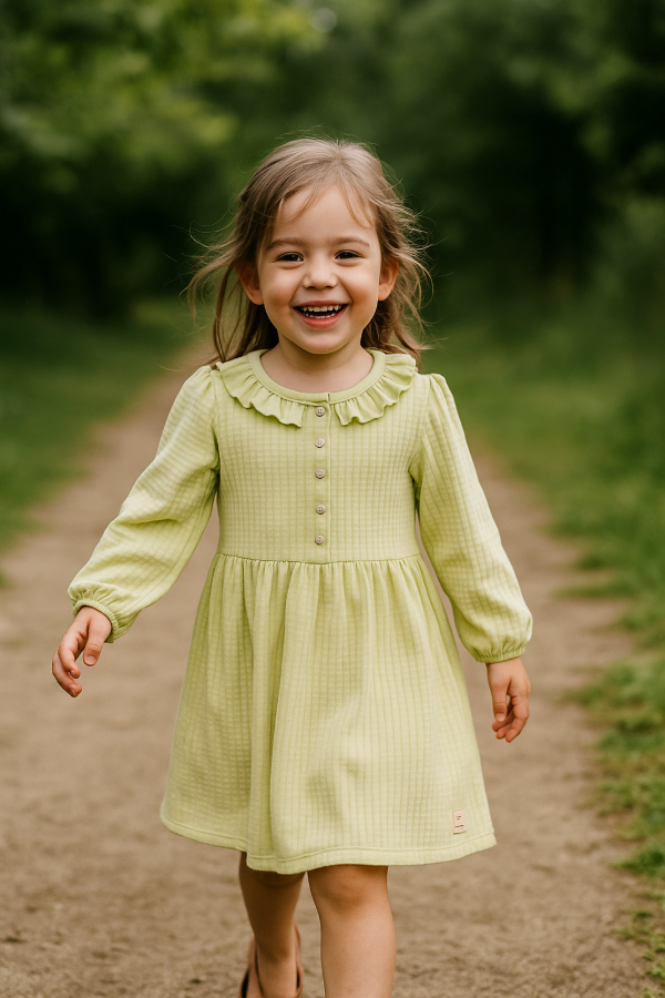 Producto - Vestido con volado en cuello