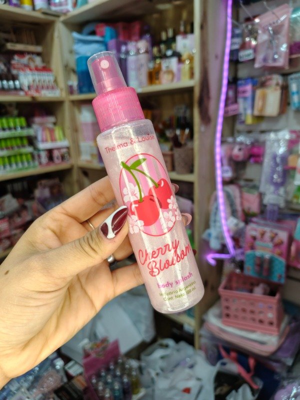 Producto - Body splash con shimmer cherry/caramelo - 2