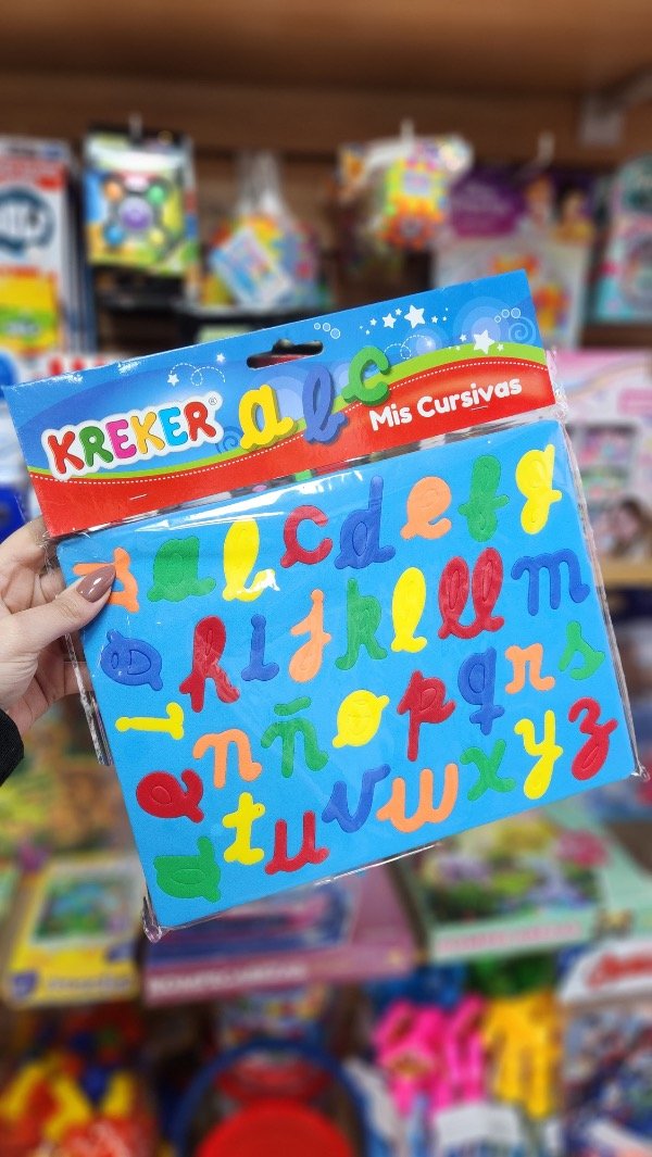 Producto - Juego de encastre - letras cursivas