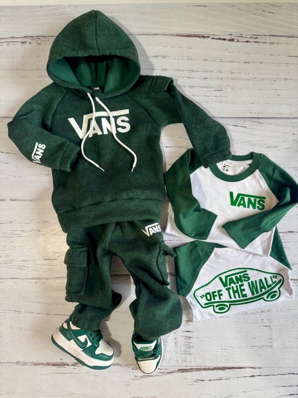 Producto - Conjunto Vans canguro Verde