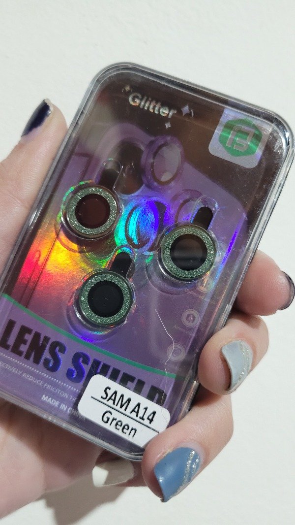 Producto - A14 a54 y a34 y a15 protector de camara brillo verde
