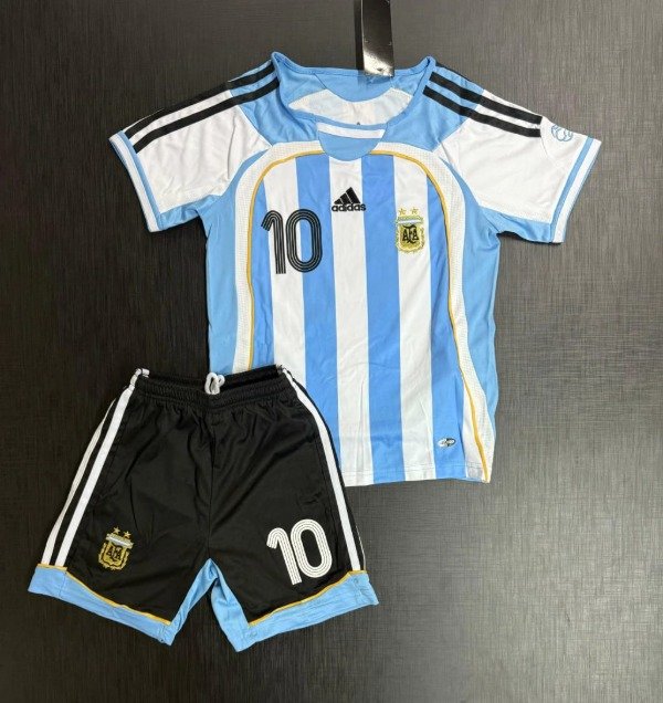 Producto - CONJUNTO AFA IMPORTADO ALTERNATIVO RETRO 2006 NIÑOS #10 RIQUELME