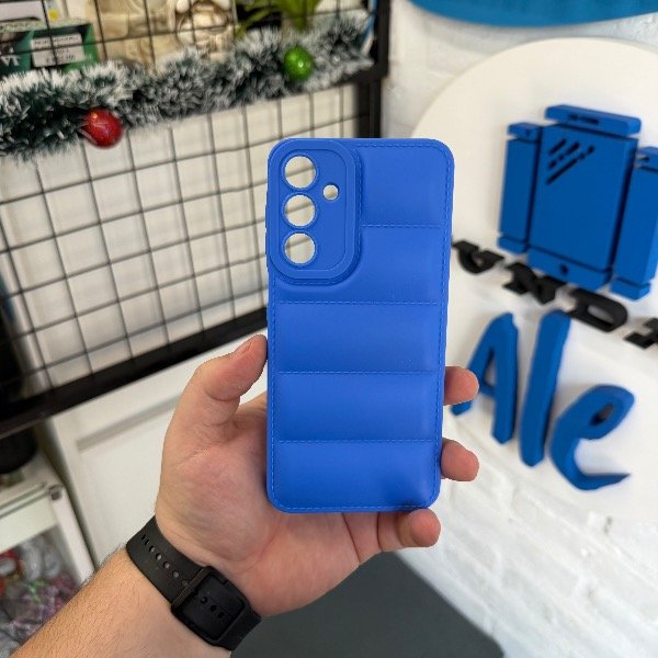 Producto - Puffer Azul - Samsung A16