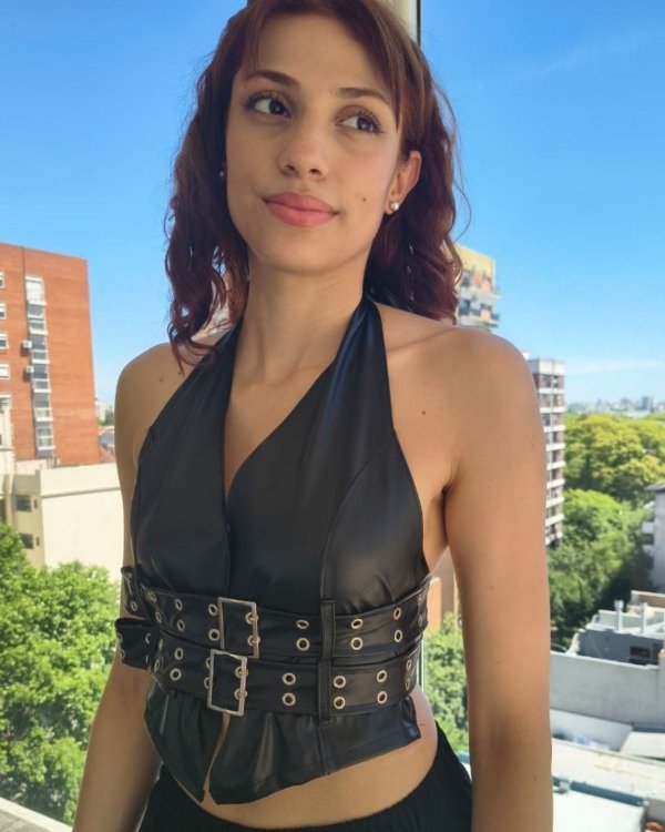 Producto - Top rave eco-cuero