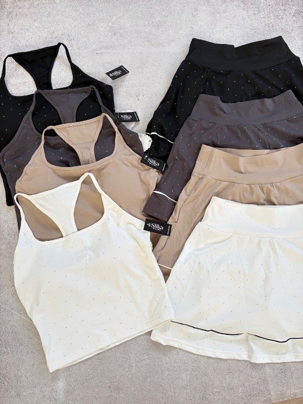 Producto - Conjunto deportivo musculoza con tazas y pollera short - 0