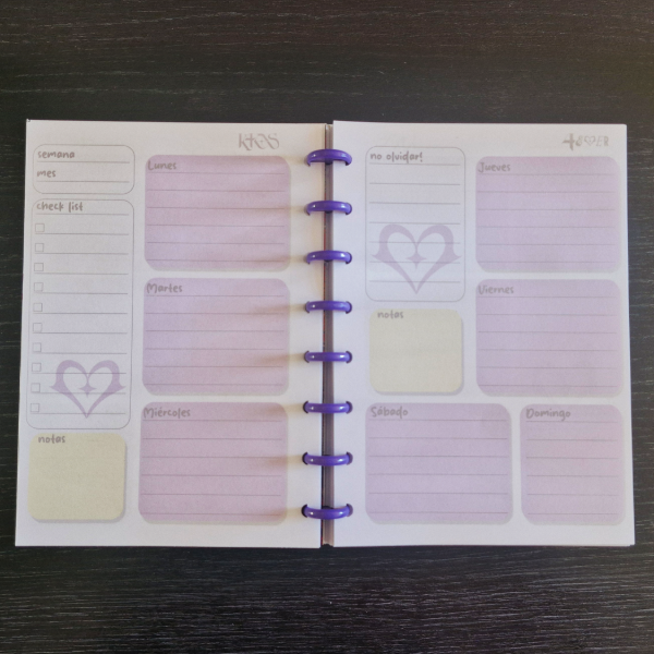 Producto - Planner K4os Personalizada - 5