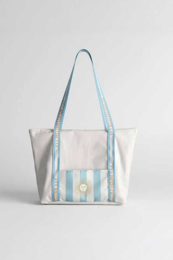 Producto - Bolso Tote Gabardina ARG - Ritual Nacional