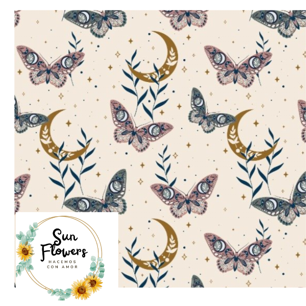 Producto - Mariposas y lunas