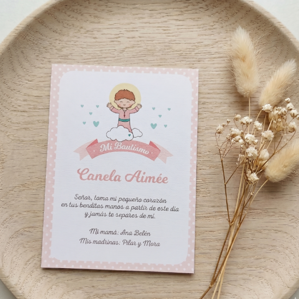 Producto - Diseño de Estampitas - Modelo Divino Niño