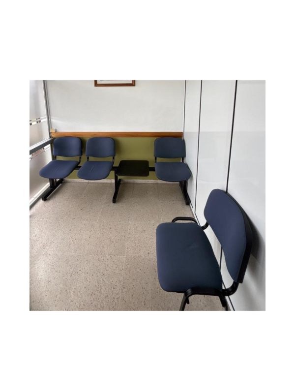 Producto - Tandem sillas sala de espera y silla fija