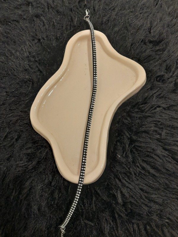 Producto - choker tachas negro 2 líneas