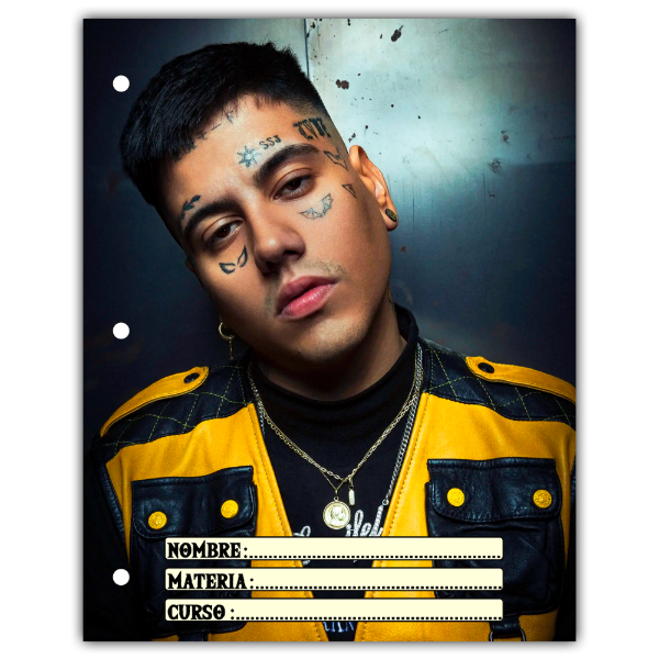 Producto - Carátula Separadores N3 Duki Diseño 7