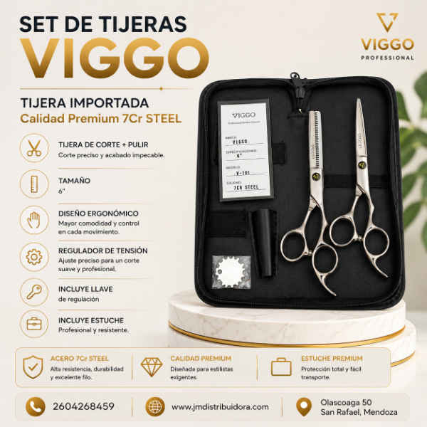 Producto - Set de tijeras Viggo Classic
