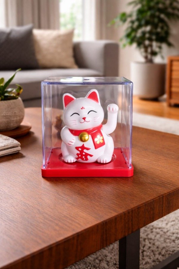 Producto - Gato Solar Blanco C