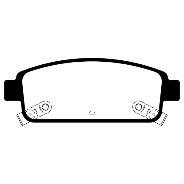 Producto - Pastillas Traseras Litton Astra 2.0 / Cruze 1.8 - 2.0 / Tracker 1.8