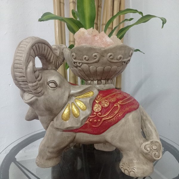 Producto - Elefante lampara de sal