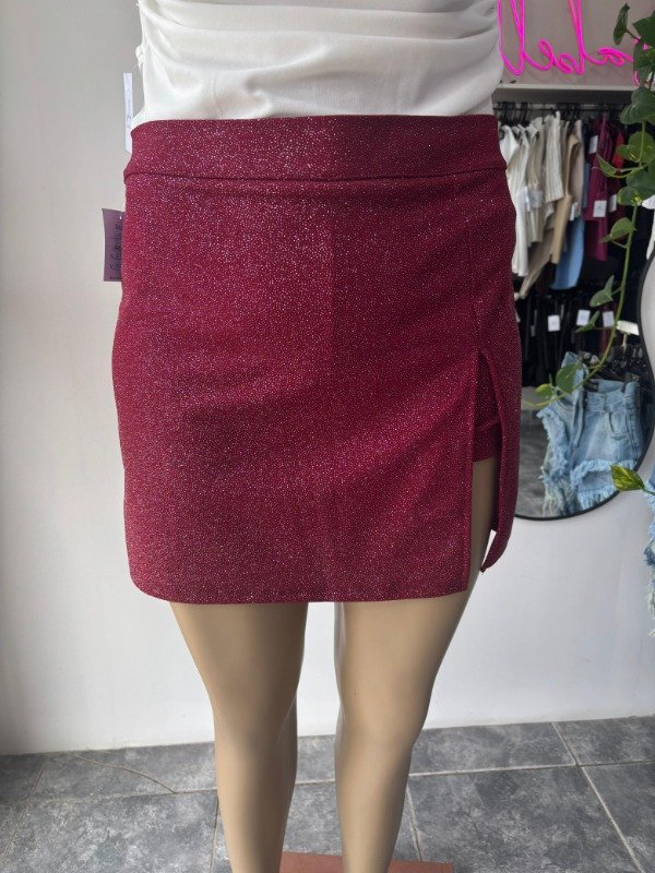 Producto - Short pollera Alicia glitter
