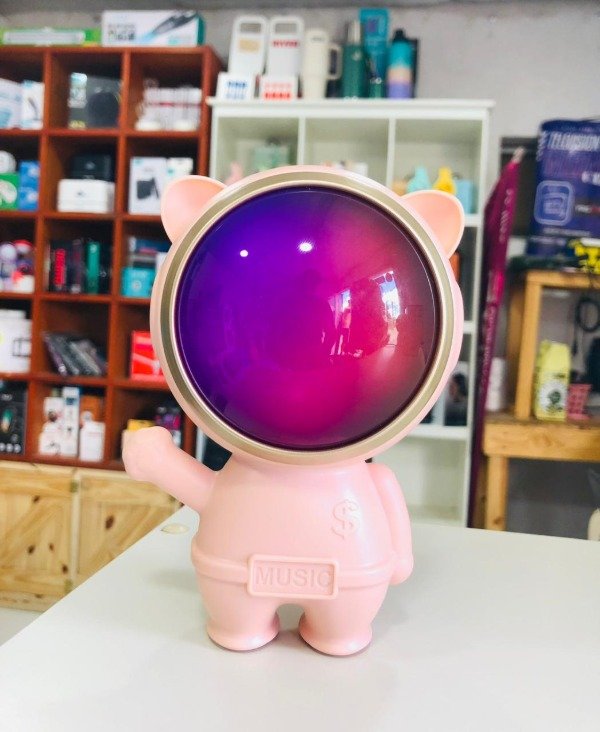 Producto - Parlante Astronauta Rosa