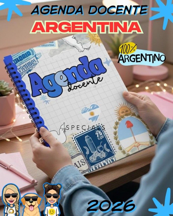 Producto - AGENDA DOCENTE 2026. ARGENTINA