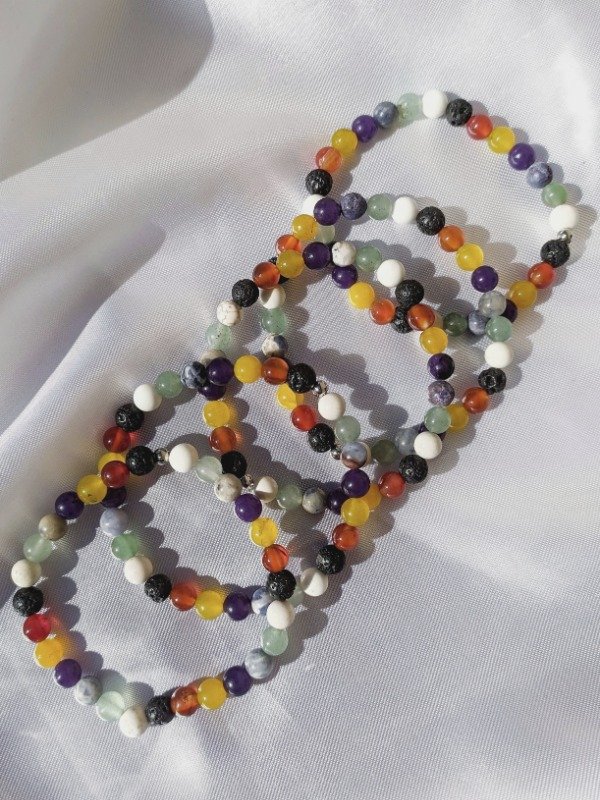 Producto - Pulsera 7 Chakras 6mm