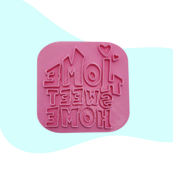 Producto - Stamp "Home Sweet Home Corazones" - 1