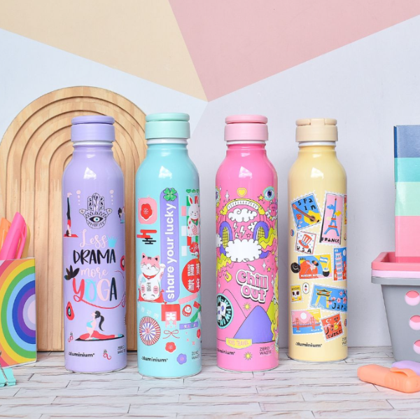 Producto - Botella Aluminio - Estampada