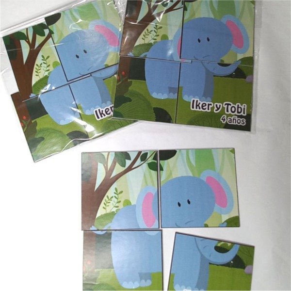 Producto - Rompecabezas 4 Piezas Personalizado x10