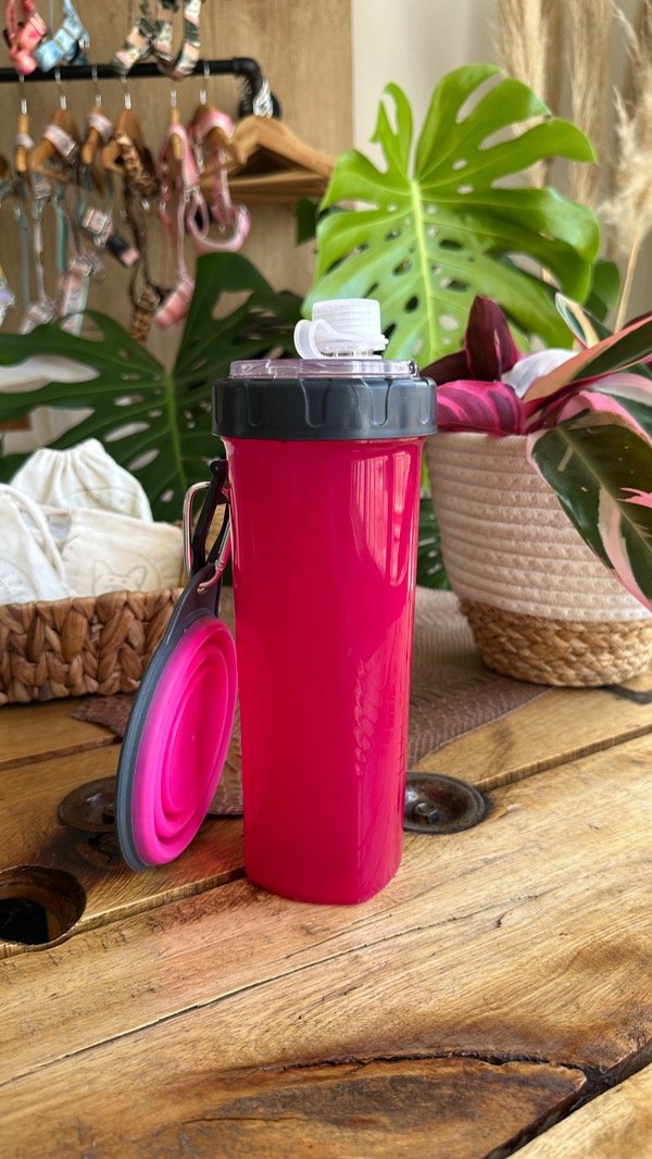 Producto - Botella Multiuso con Bowl Rosa