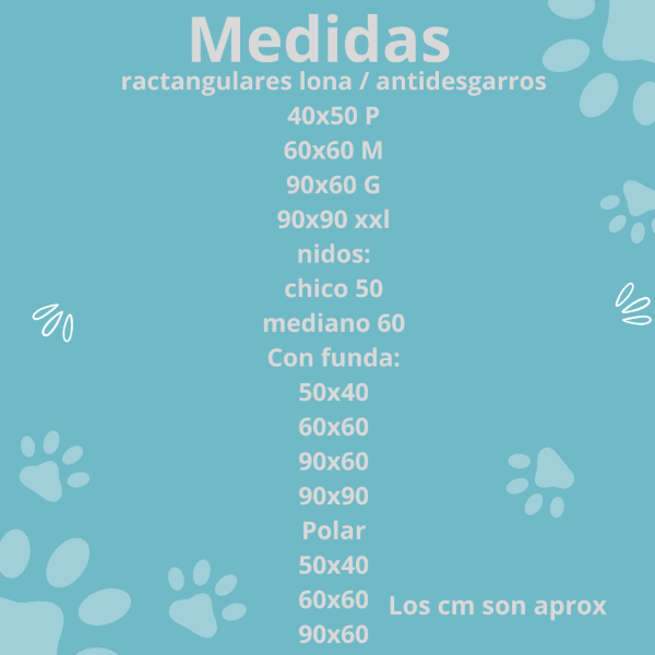 Producto - Medidas colchones