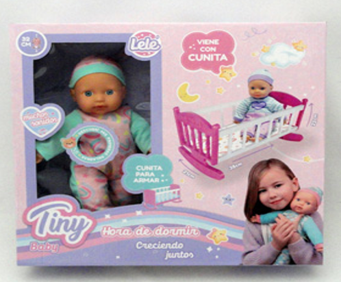 Producto - Bebote Tiny c/cunita 37598