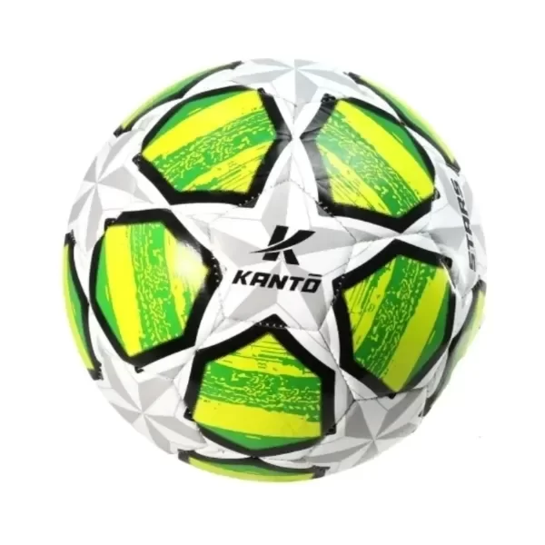 Producto - PELOTA DE FUTBOL N5 NOVA KANTO STARS 56124 VERDE FLUOR