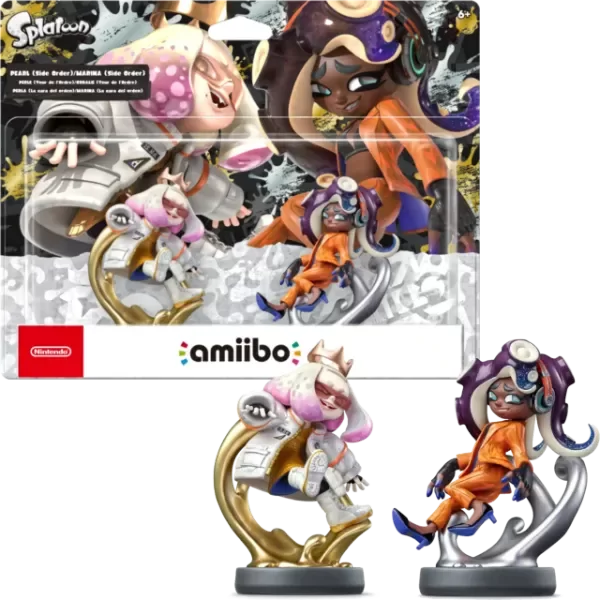 Producto - Amiibo Nintendo Splatoon Pearl And Marina Side Order Pack Doble