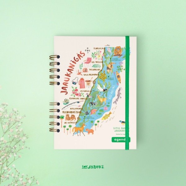 Producto - Agenda A5 / Mapa