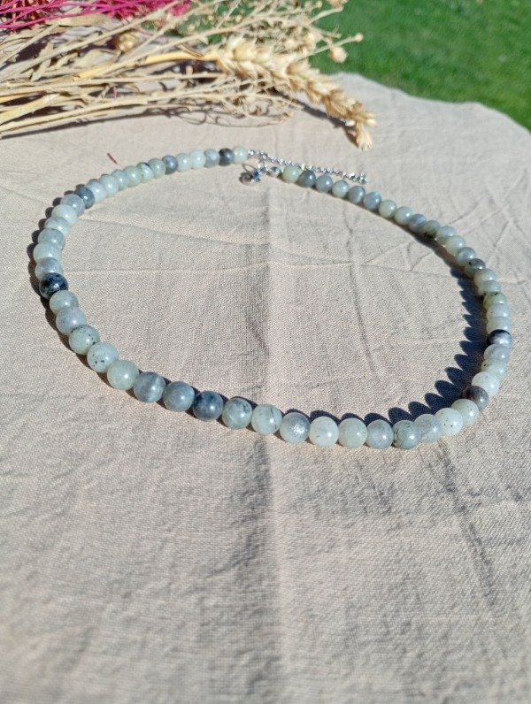 Producto - Choker Labradorita verde