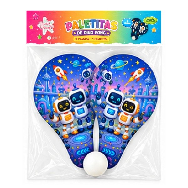 Producto - MINI PALETITAS PING PONG REGALITO - 15