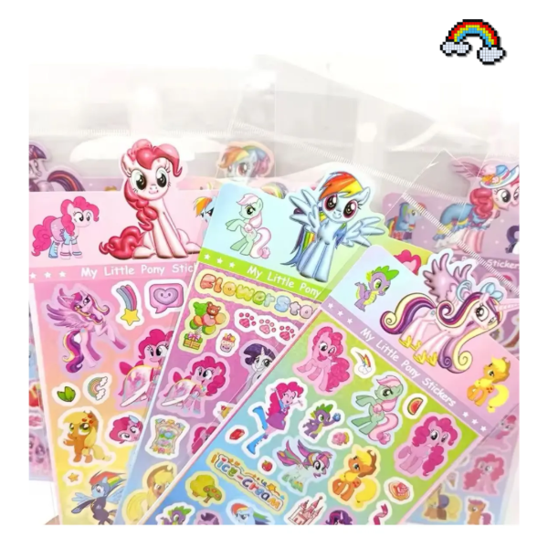 Producto - PLANCHAS DE STICKER MY LITTLE PONNY