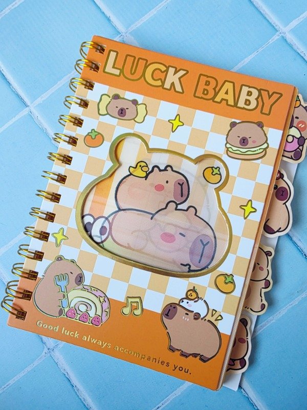 Producto - Cuaderno Capybara holograma