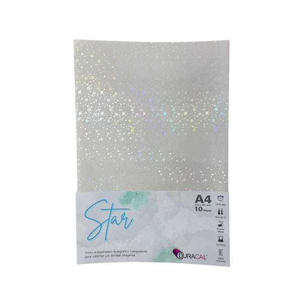 Producto - Laminado holográfico sublimable A4