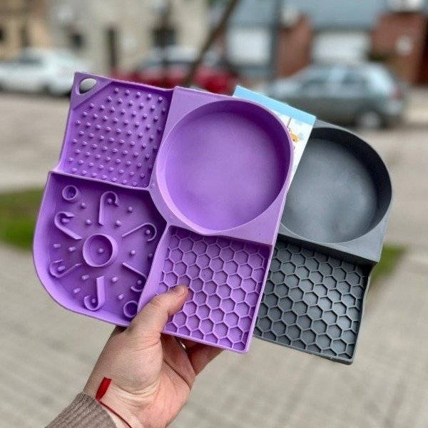 Producto - Comedero lento silicona con ventosa - 0
