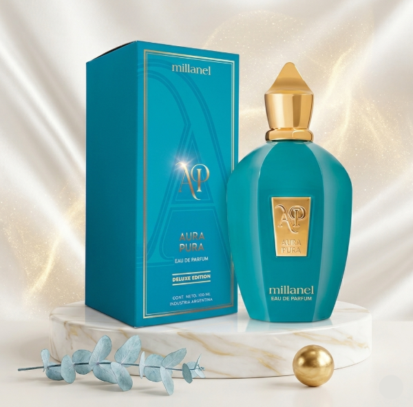 Producto - Perfume Árabe "Aura Pura" (Erba Pura de Xerjof) Millanel 100 ml