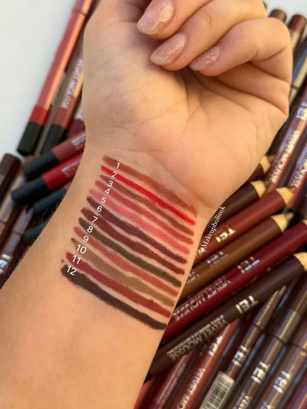 Producto - Delineadores de labios velvet mousse TEI - 2