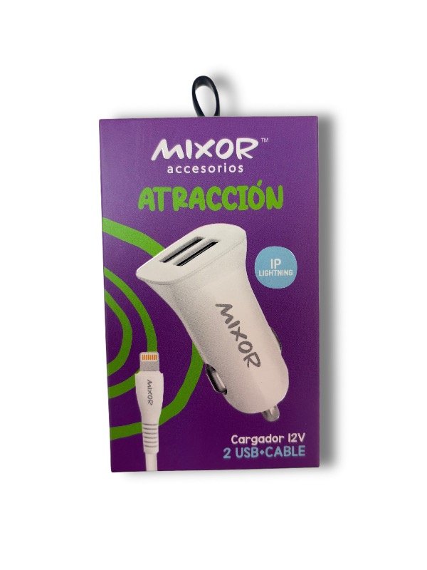 Producto - CARGADOR AUTO LIGHTNING MIXOR