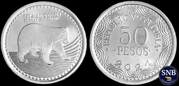 Producto - Colombia - 50 Pesos (2021) KM #295