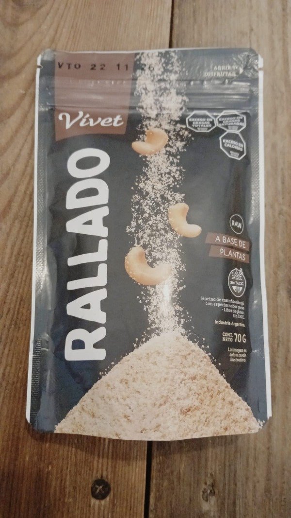 Producto - Queso rallado - Vivet