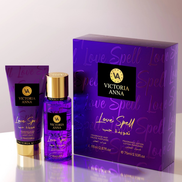 Producto - Crema Y Locion Perfumada Victoria Anna - Love Spell
