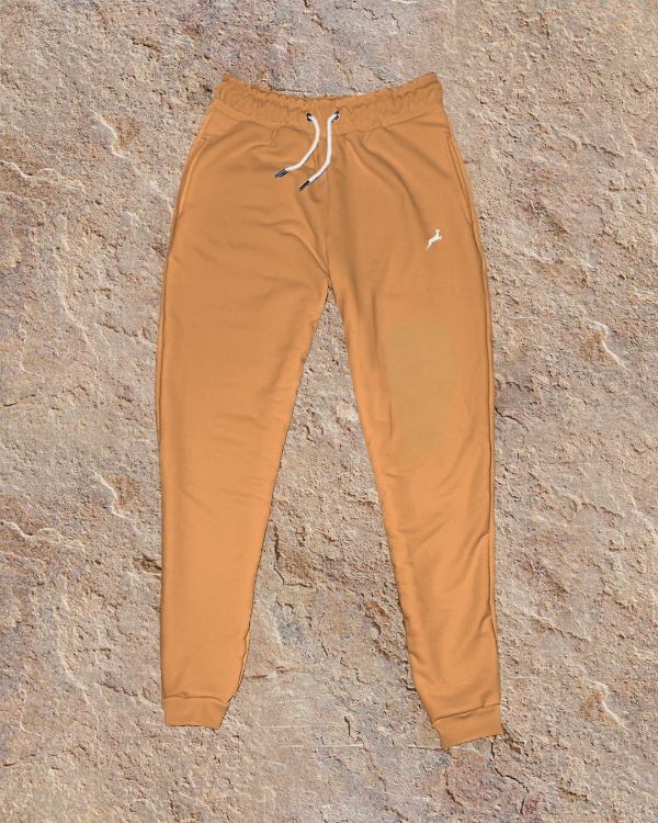 Producto - Pantalón Liso Algodón con Puño - Color Beige