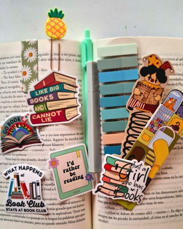 Producto - Pack literario "Booklover Inicial" verde