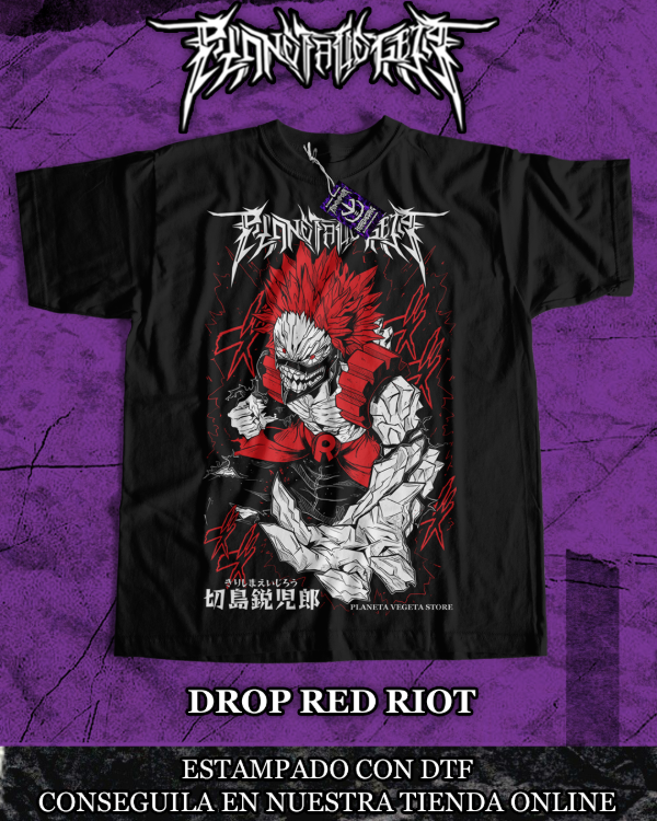 Producto - DROP RED RIOT (dtf)